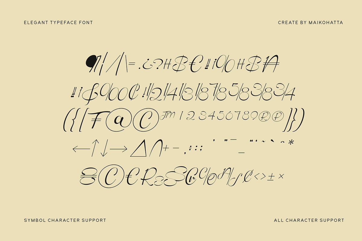 Laurindra - Luxury Script Font, a Script Font by MaikoHatta (Photo 7 of 7)