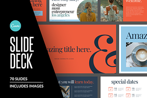 Modern Canva Presentation Template, a Templates & Theme by Kudo Studios