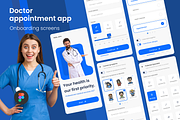 Medical app ui kit + design system, a Websites & App Template by anchor_point_heshan (Thumbnail 5 of 7)