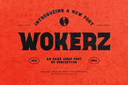 Wokerz Vintage Serif Font Typeface, a Serif Font by Perfectype (Thumbnail 1 of 10)