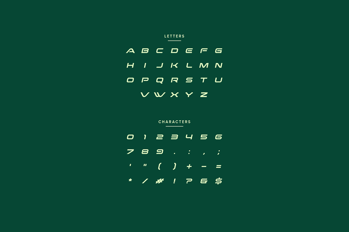 Cronor - Modern Sport Typeface, a Font by Letterna (Photo 3 of 4)