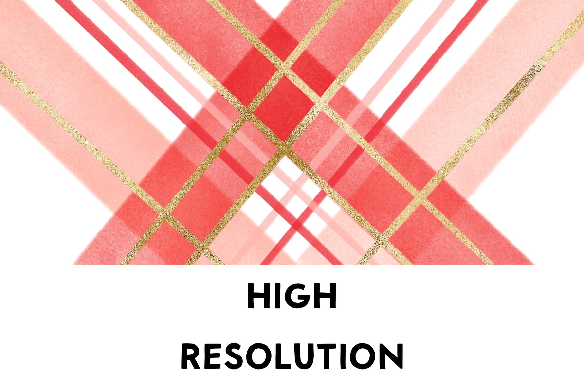 Modern Tartan Plaid Digital Papers, a Decorative Illustration by Essem Creatives (Photo 5 of 7)