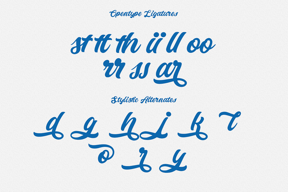 Mineheart Retro Script Font, a Script Font by Maulana Creative (Photo 7 of 10)