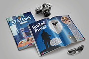 Kids Station Magazine, a Magazine Template by Oktiva (Thumbnail 1 of 11)