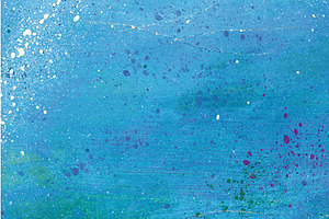 Blue acrylic painting texture