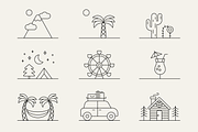Travel Illustrations & Icons, a Transportation Illustration by IlloBob (Thumbnail 13 of 15)