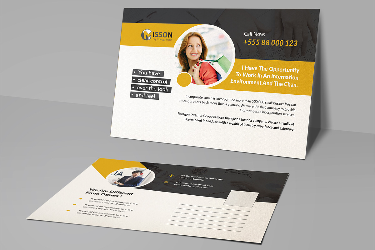 Post Card, a Card Template by ZAAS (Photo 2 of 5)