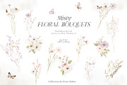 Watercolor wildflowers floral set, a Decorative Illustration by Grace Noboa Illustrations (Thumbnail 7 of 14)