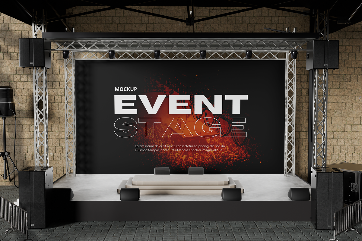 Conference Hall Led Mockup, a Wearable Device Mockup by xavier_studio (Photo 5 of 5)
