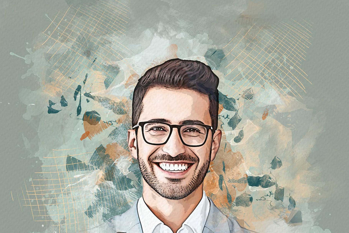 Watercolor Photo Effect Template, an Action Add-On by Photoshop Action (Photo 8 of 18)