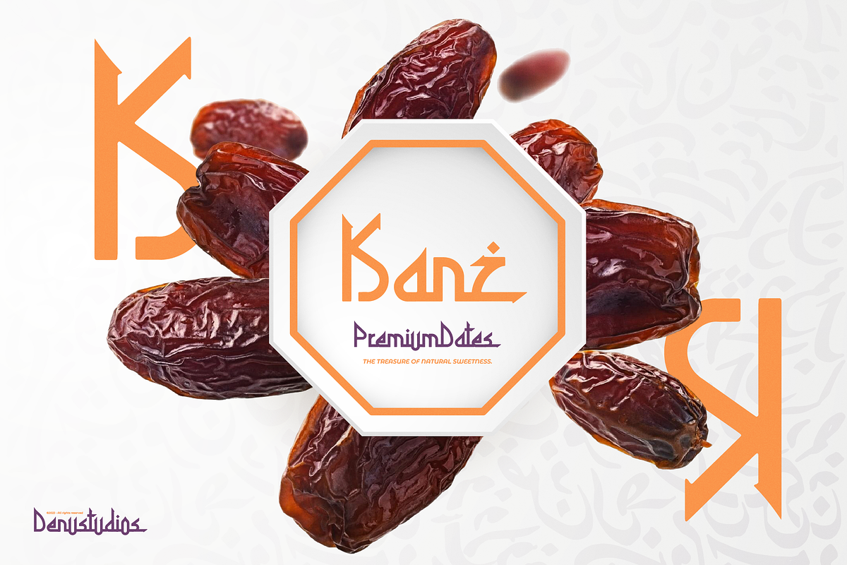 Salafushalih | Modern Arabic Font, a Script Font by Denustudios (Photo 4 of 12)