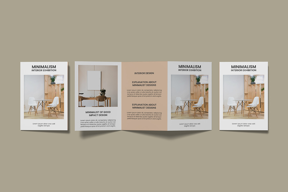 A4 Trifold Brochure Mockup Bundles, a Brochure Template by Graphic Aesthetic (Photo 10 of 13)
