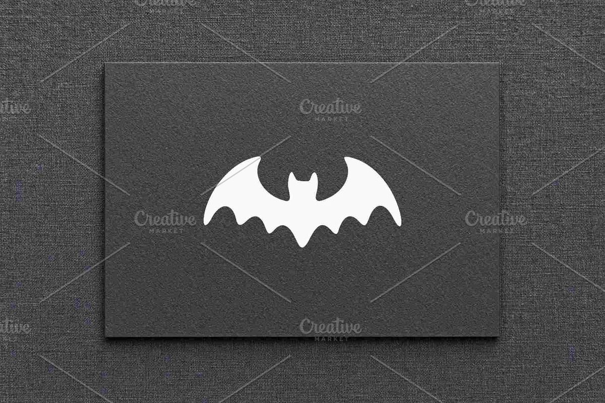 Bat Solid Black Vector Illustration, an Animal Illustration by Vectorium Studio (Photo 4 of 4)