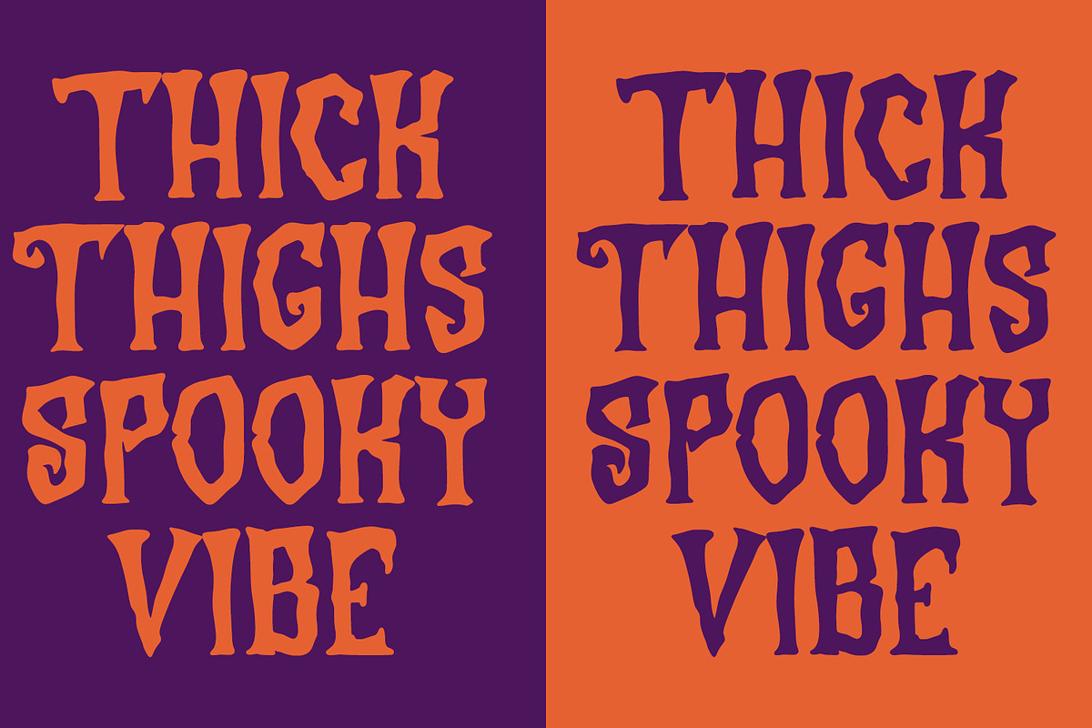 Mystique Village - Spooky Halloween, a Font by Arendxstudio (Photo 3 of 8)