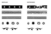 Borders & Ornaments Vector Art, an Object Graphic by Wood Type Revival (Thumbnail 2 of 4)