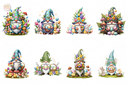 Spring Easter Gnomes PNG Clipart., an Object Illustration by KennedyStudio (Thumbnail 2 of 5)