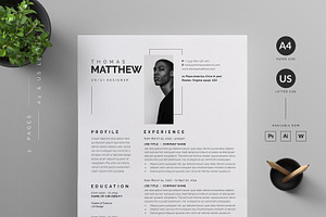 Resume/CV, a Resume Template by Reuix Studio