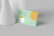 Corporate Business Card Mockups, an Advertising Mockup by megostudi0 (Thumbnail 4 of 6)