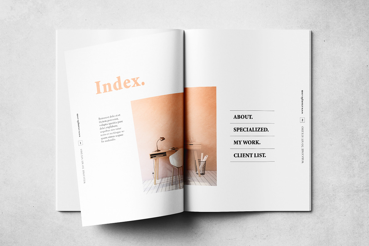 Portfolio Layout, a Print Template by Grkic Creative (Photo 2 of 15)