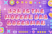 Vibe Tribe - Y2k Style Font, a Font by PutraCetol Studio (Thumbnail 4 of 11)