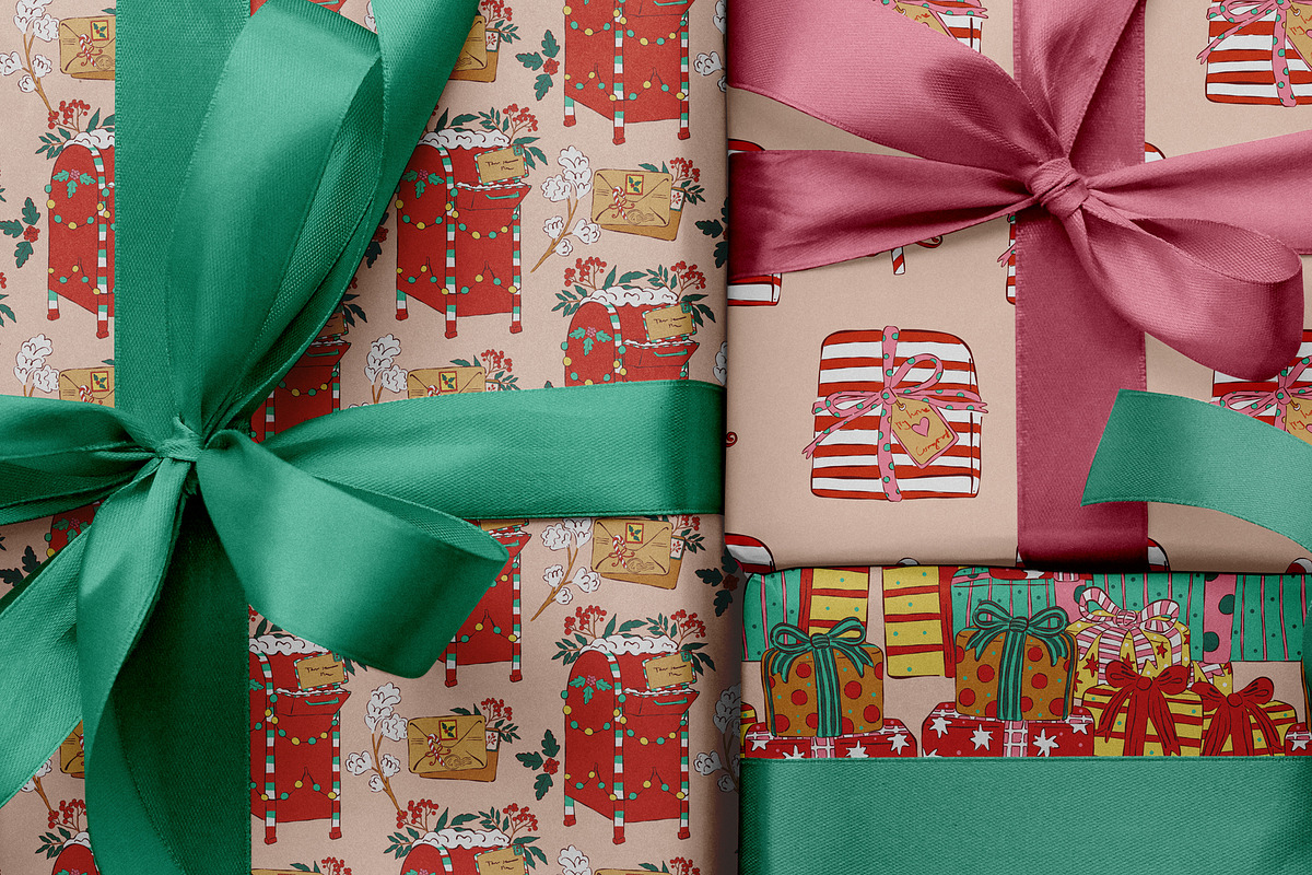 Santa Post office bundle, a Seasonal Illustration by Carpet Tapete Pretzel (Photo 22 of 24)
