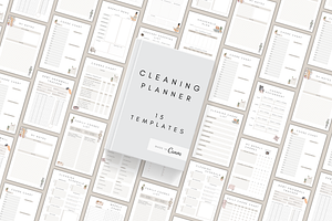 Printable Cleaning Planner & Tracker