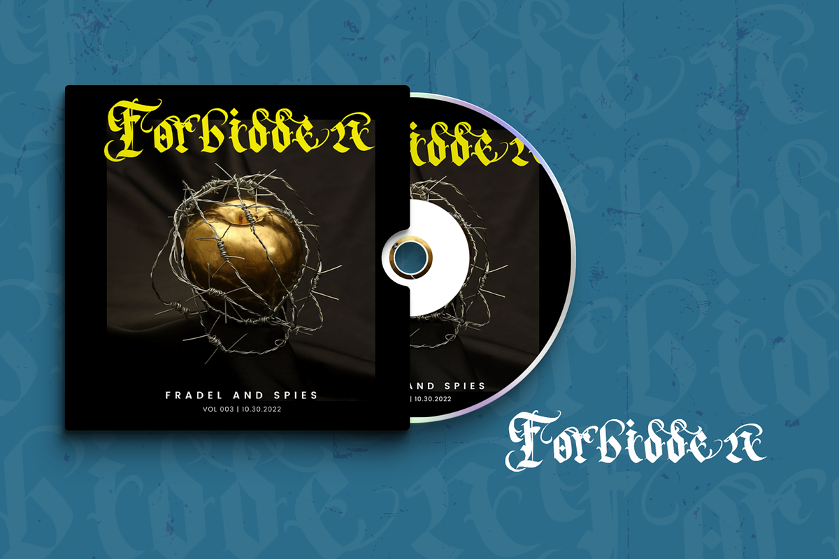 Cojira - Modern Blackletter Font, a Blackletter Font by overlaytemplates (Photo 3 of 5)