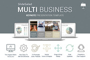 Multi Business Keynote Template, a Presentation Template by SlideSalad (Thumbnail 2 of 28)