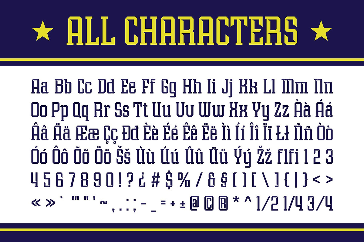CS House – Sporty Font, a Slab Serif Font by Craft Supply Co. (Photo 8 of 8)