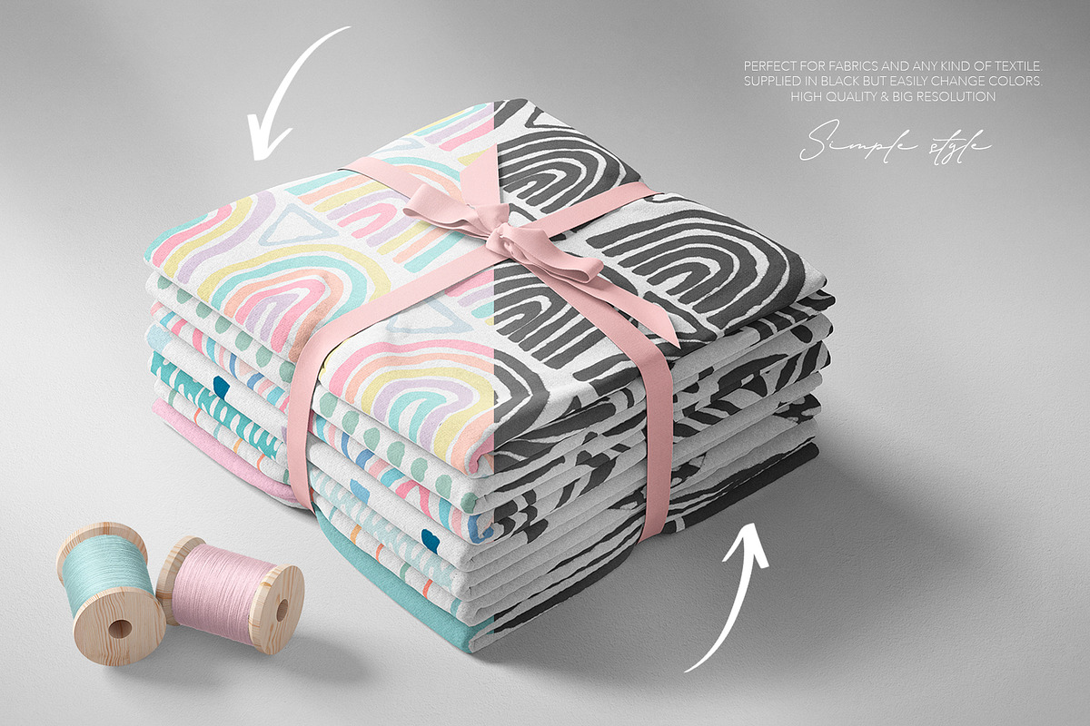 Big BOHO Handmade Pattern Pack, a Pattern Graphic by Alisa Fimen Design (Photo 5 of 19)