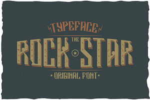 Rockstar Label Typeface