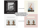 Personal Trainer/Fitness Bundle, a Social Media Template by digitaldispositions (Thumbnail 5 of 9)