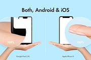 Perfect Hands Mockups, an iPhone Mockup by Likeapples (Thumbnail 4 of 7)