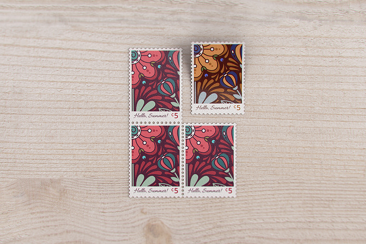 Postage Stamp MockUp v1, a Product Mockup by coloformia (Photo 10 of 13)