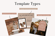 Instagram Post Template Boho Canva, a Social Media Template by HerstedHertz (Thumbnail 8 of 9)