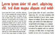 Easy Company Typeface Complete Set, a Blackletter Font by Thomas Ramey Designs (Thumbnail 3 of 6)