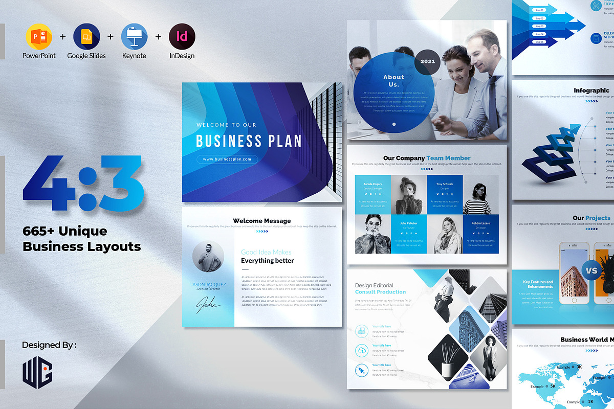 Business Plan Infographic PowerPoint, a Presentation Template by WhiteGraphic (Photo 3 of 18)
