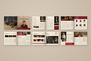 Square Christmas Magazine Template, a Magazine Template by BrandPacks (Thumbnail 2 of 5)