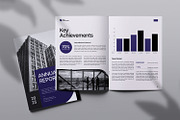 Annual Report Template, a Magazine Template by Portocraft (Thumbnail 4 of 6)