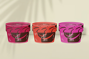 Ice Cream Cups Mockup, a Packaging Mockup by skybluecreative (Thumbnail 2 of 2)