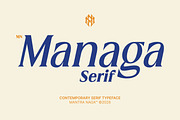 MN Managa Serif - Contemporary Serif, a Serif Font by Mantra Naga (Thumbnail 1 of 18)