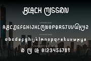 Black Mission, a Blackletter Font by Yoga Letter (Thumbnail 6 of 7)