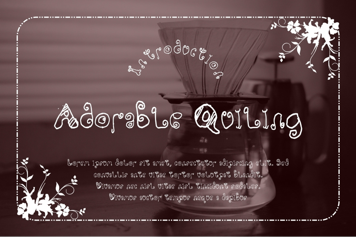 Adorable Quiling