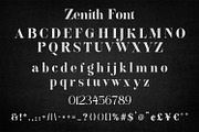 ZENITH - Modern Luxury Serif Font, a Serif Font by OWPictures (Thumbnail 9 of 9)