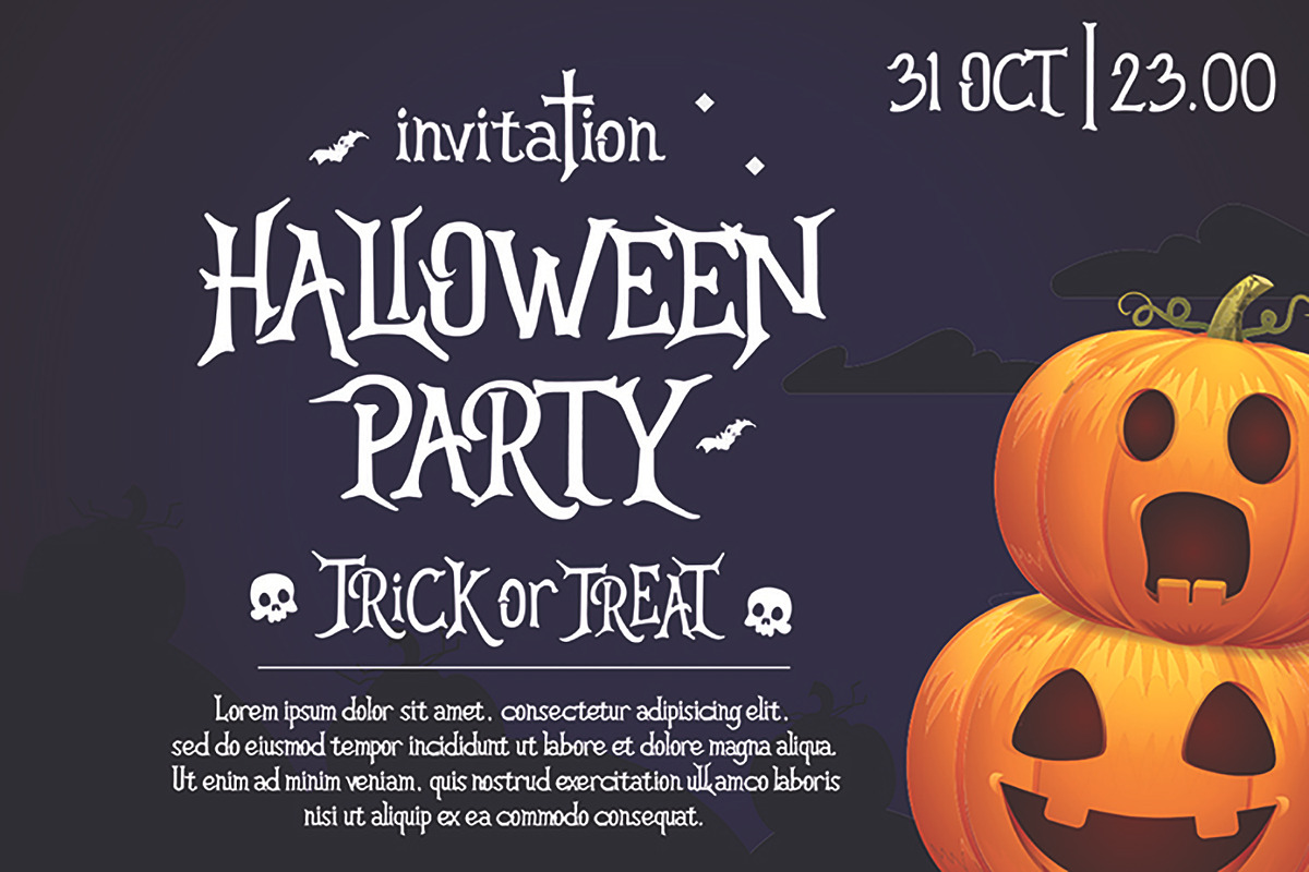 HELLOGHOST, a Symbol Font by Mozatype (Photo 6 of 10)