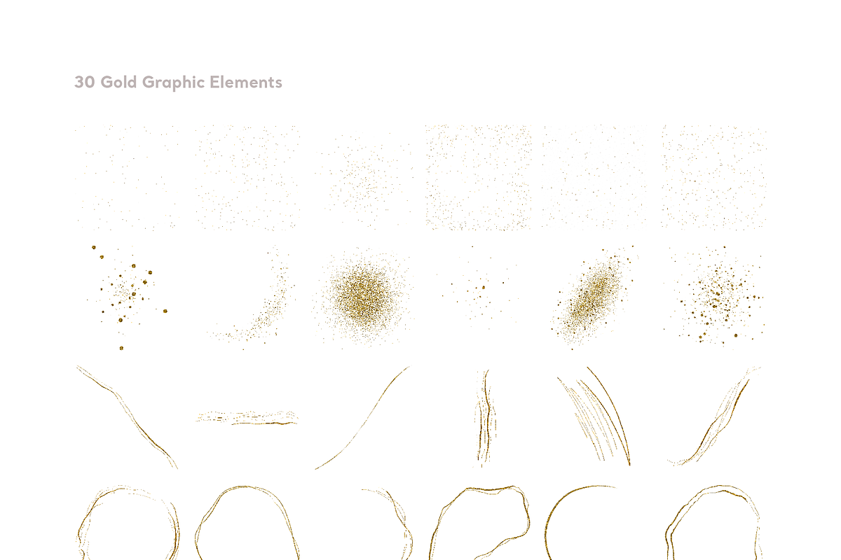54 Golden Graphic Elements, an Object Graphic by Artec Maison (Photo 6 of 11)