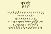 Holiday Spring - Display Serif Font, a Serif Font by Airotype (Thumbnail 11 of 12)