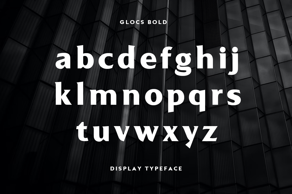 Vintage Font - Glocs, a Sans Serif Font by Yukita Creative (Photo 12 of 17)