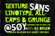 Krawood - Linotype Grunge Font, a Sans Serif Font by Drizy (Thumbnail 2 of 10)