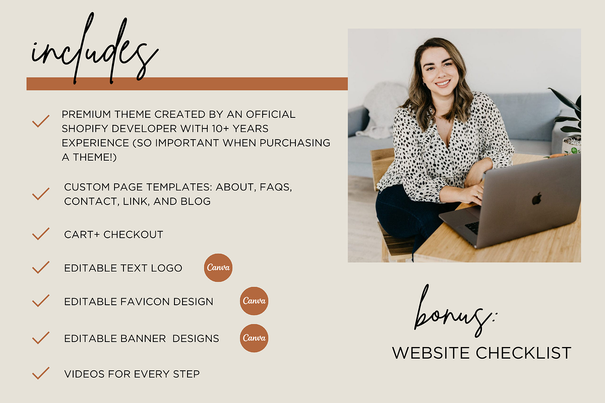 Boho Shopify Theme | Organic Rainbow, a Templates & Theme by Easy Website Themes (Photo 3 of 6)